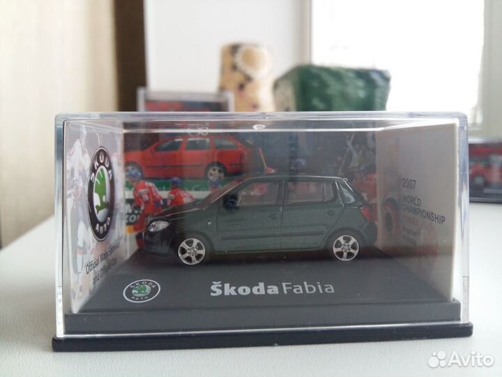 Коллекция моделей машин Scoda Fabia