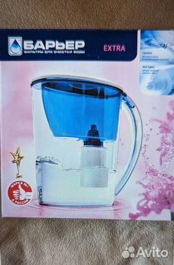 Барьер кувшин, Роса очиститель воды, картридж