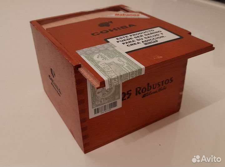Коробка из под сигар Cohiba 25 Robustos