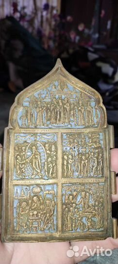 Складень, 19 век