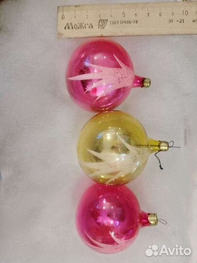 Елочные игрушки СССР