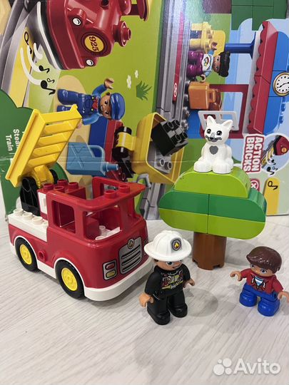 Lego duplo пожарная машина
