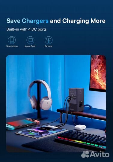 Зарядное устройство (станция) Baseus 7 in 1