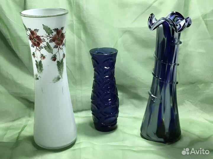 Вазы/посуда/стекло/керамика/СССР