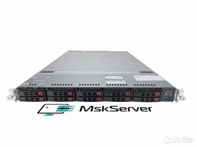 Сервер Supermicro 1029U-TR25M 2xPlatinum 8180 16Gb