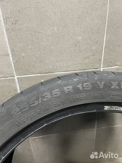 Continental ContiSportContact 5 225/40 R19 и 255/35 R19