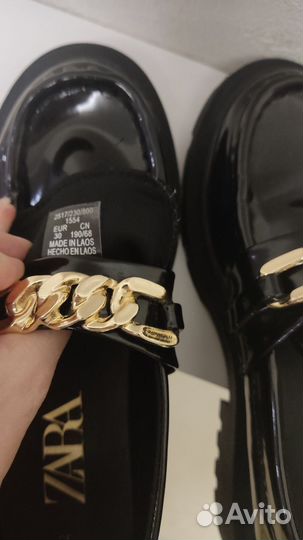 Лоферы Zara