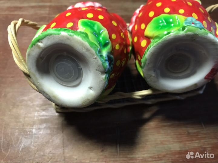 Солонка и перечница фарфор