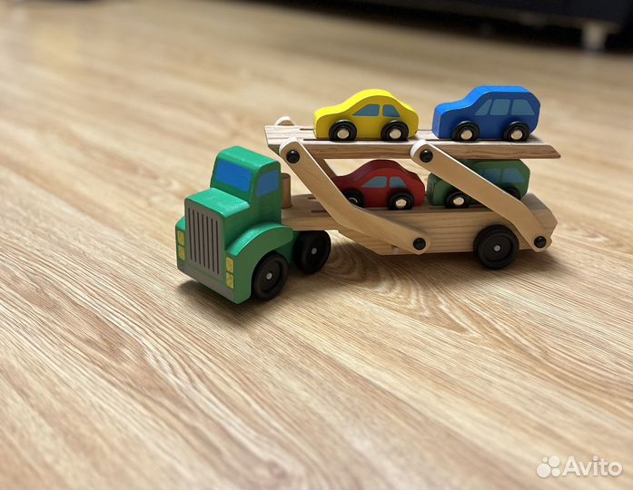 Деревянный автовоз