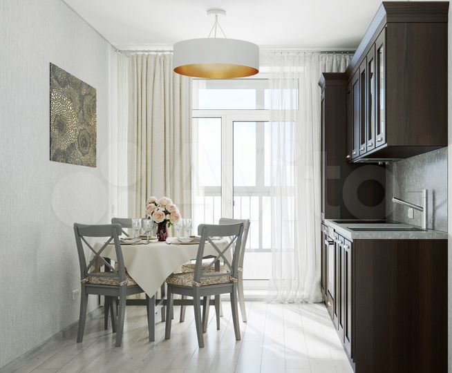 1-к. квартира, 32,2 м², 1/25 эт.