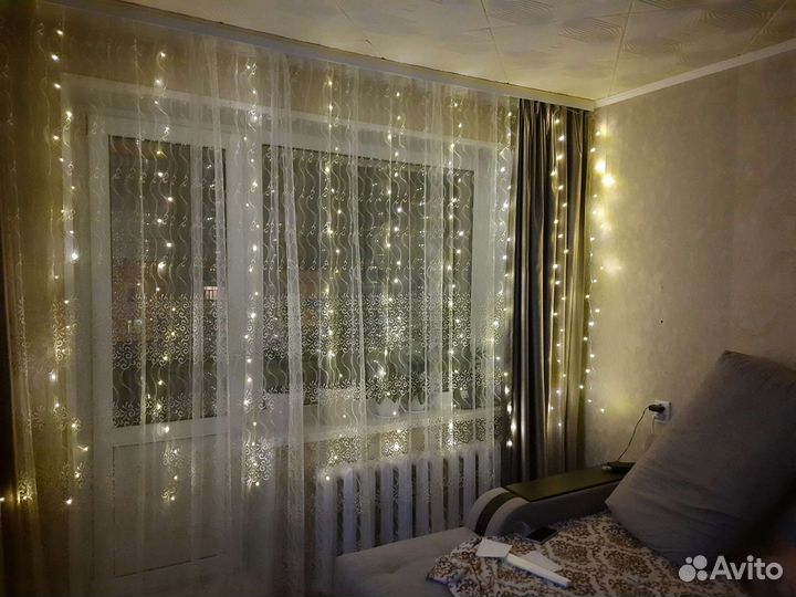 Гирлянда-занавеска Роса