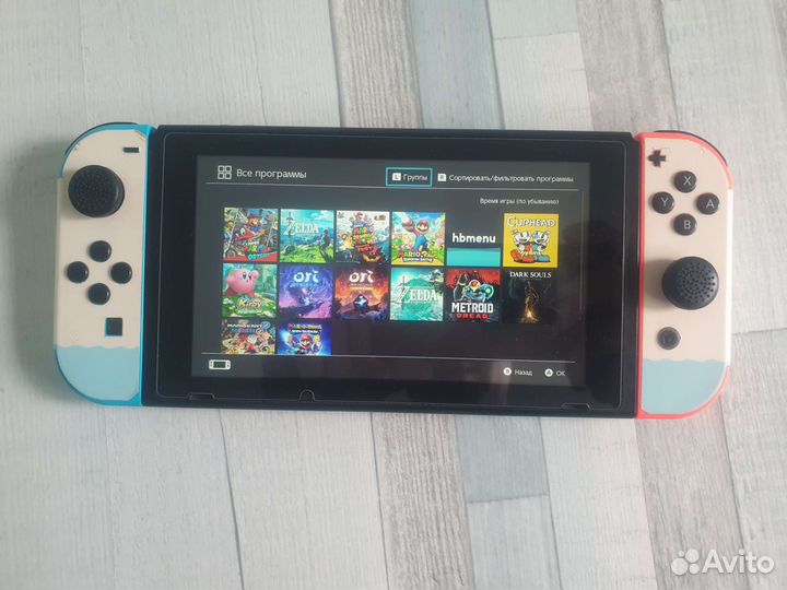 Nintendo switch с чипом