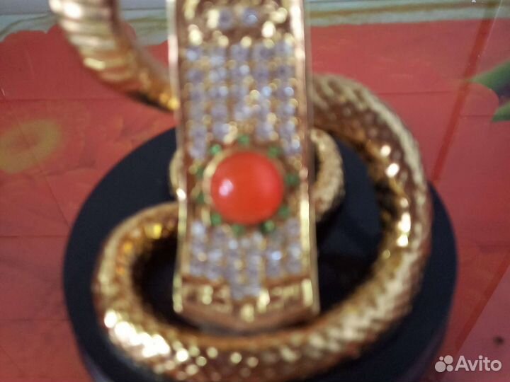 Статуэтка бронза кобра Индия