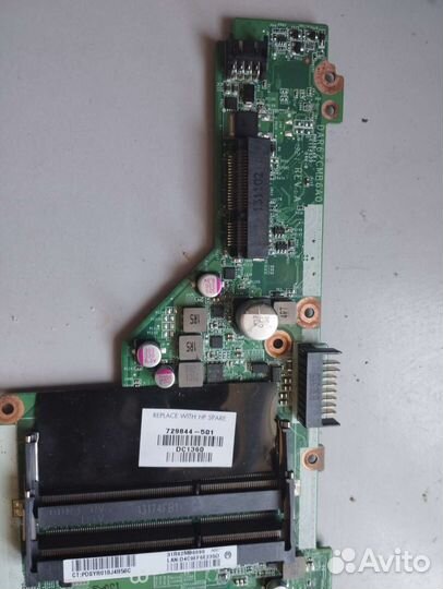 Материнская плата hp 15-e на запчасти донор
