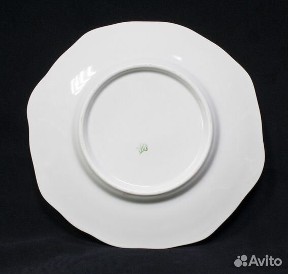 Блюдо столовое Тропа, клеймо оп, СССР, размер 28,5