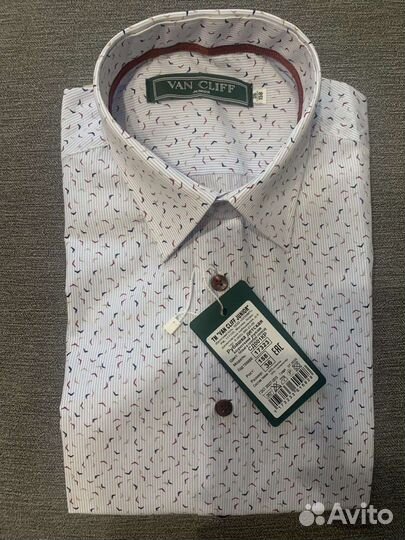 Рубашка для мальчика Van Cliff с коротким рукавом