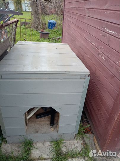Будка для собаки утепленная