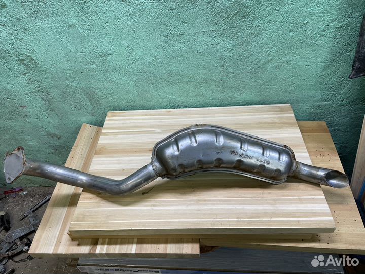 Задняя часть глушителя (Kia Sorento) 2.5 D