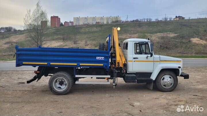 ГАЗ 3309 с КМУ, 2012