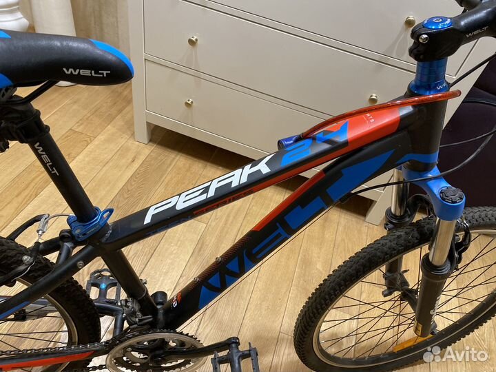 Велосипед подростковый welt peak 24