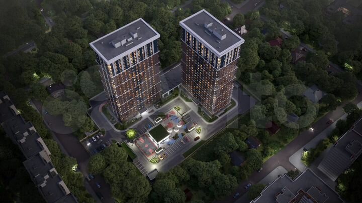 3-к. квартира, 96,4 м², 7/25 эт.