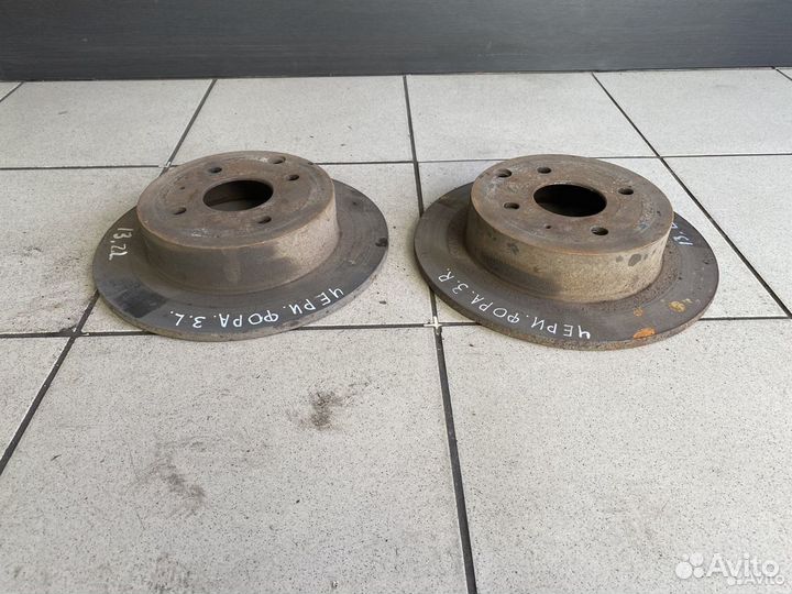 Тормозной диск задний Vortex Estina