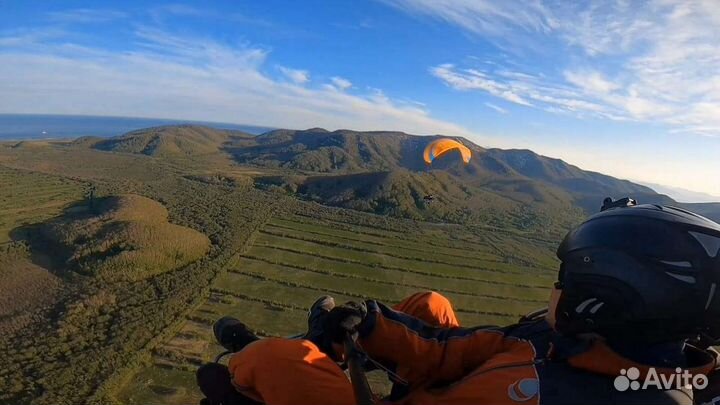 Полет на параплане