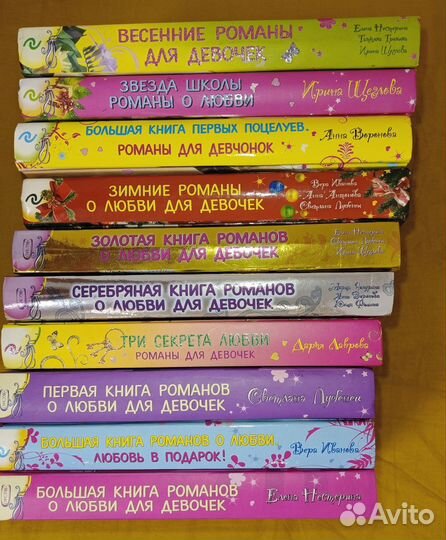 Серия книг романы для девочек