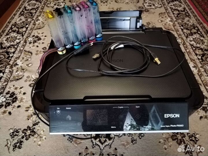Мфу струйный epson px660
