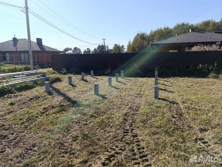 Сваи жб / Фундамент на забивных сваях