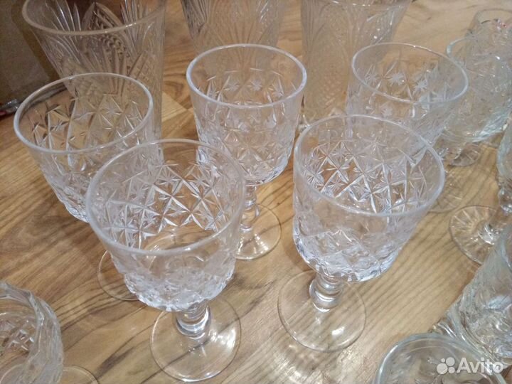 Рюмки и бокалы хрусталь СССР