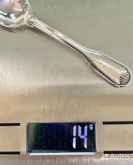 Маленькие кофейные ложки, посеребрение, Франция