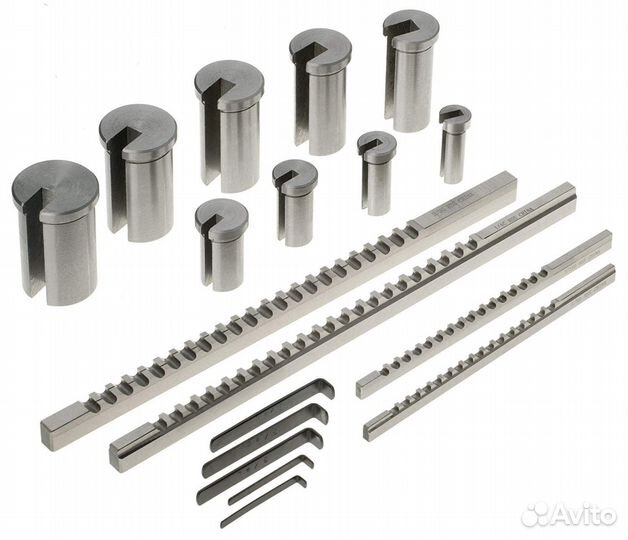 Протяжка шпоночных пазов 2-25мм