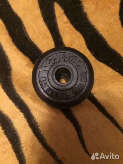 Диски обрезиненные 0.5 кг