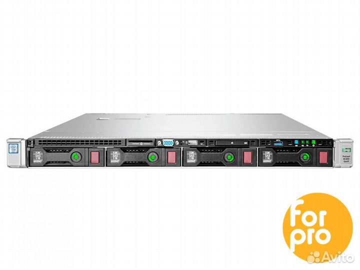 Сервер HP DL360 Gen9 4L4s P440 2xE5-2620v3 144GB
