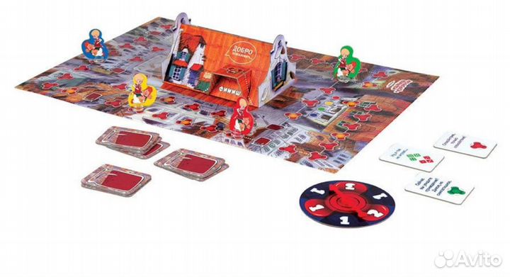 Настольная игра Малыш и Карлсон