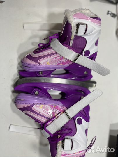 Коньки раздвижные ледовые Player