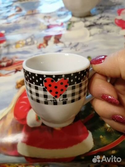 Кофейный сервиз новый