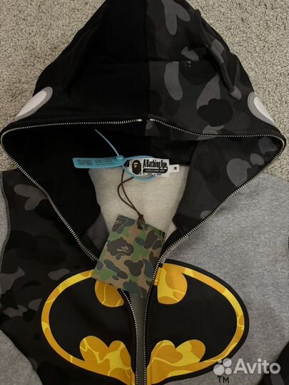 Bape x DC zip hoodie