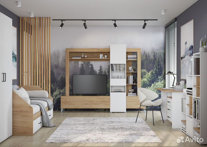 Гостиная Сканди