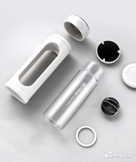 Термокружка Tomic Portable Tea Cup (с отсеком-филь