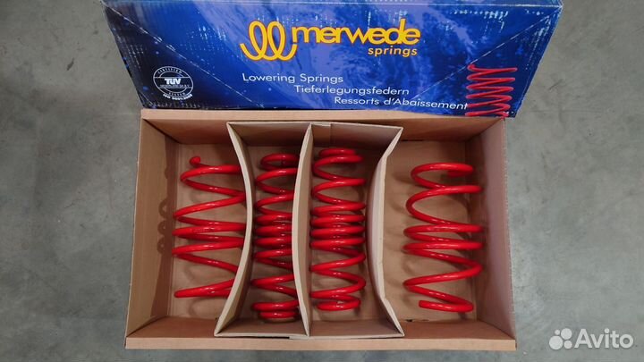 Пружины с занижением для VW Golf 7 GTI