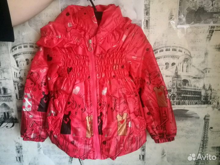 Ветровка для девочки