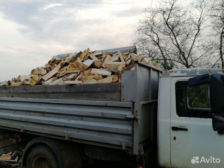 Дрова колотые