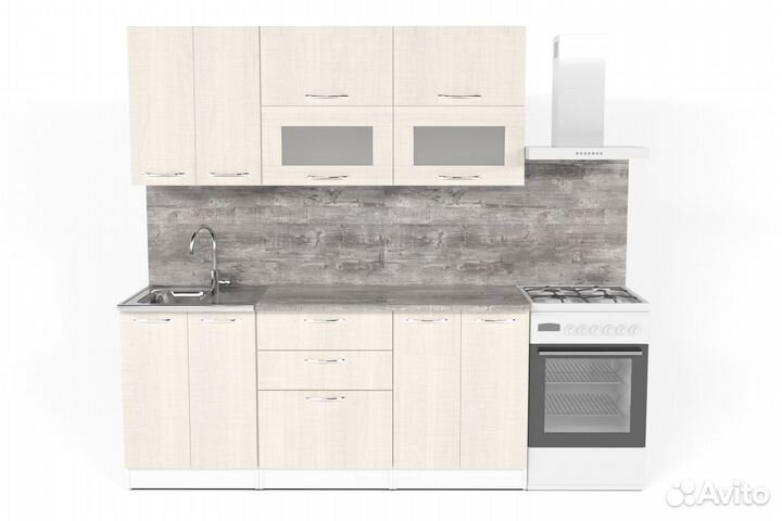 Кухонный гарнитур Лариса макси 2 1800 мм