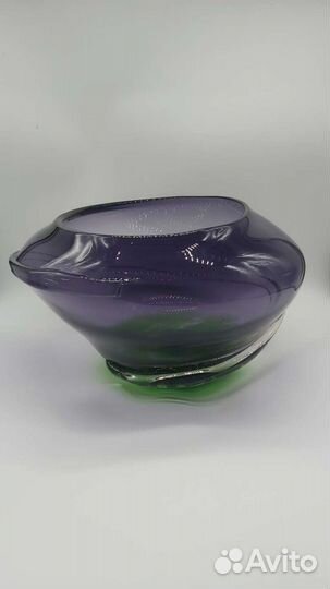 Ваза напольная из муранского стекла