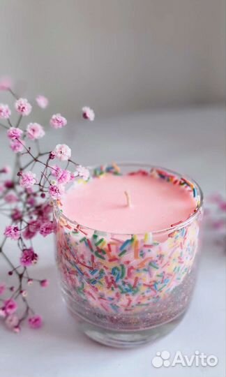 Свечи ручной работы из соевого воска