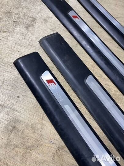 Накладка на порог салона Audi A6 4F5 AUK 2005-2008