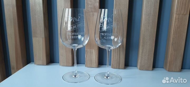 Гравировка на бокалах