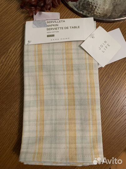 Zara home салфетки